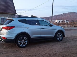 2013 Hyundai Santa Fe III, серебристый, 1325000 рублей, вид 2