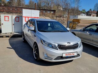 2014 Kia Rio III, серебристый, 1100000 рублей, вид 1