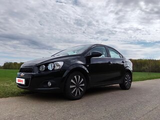 2013 Chevrolet Aveo II, чёрный, 570000 рублей, вид 1