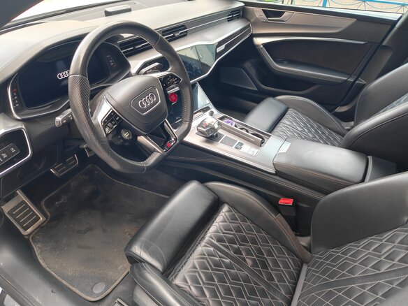 2019 Audi S7 II (4K), белый, 7500000 рублей - вид 7