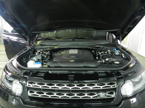 2016 Land Rover Range Rover Sport II, чёрный - вид 3
