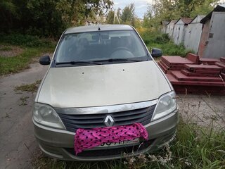 2010 Renault Logan I Рестайлинг, бежевый, 450000 рублей, вид 1