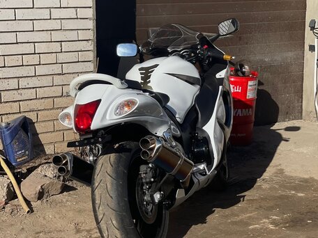 2014 Suzuki GSX 1300 R Hayabusa, белый, 1200000 рублей, вид 2