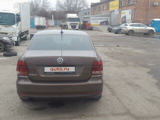 2019 Volkswagen Polo V Рестайлинг, коричневый, 1350000 рублей, вид 4
