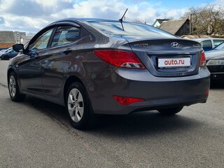 2015 Hyundai Solaris I Рестайлинг, серый, 1201403 рублей, вид 2