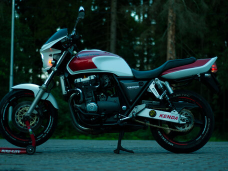 1993 Honda CB 1000, белый, 400000 рублей, вид 3