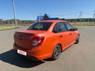 2017 Lada (ВАЗ) Granta Sport I, оранжевый, 650000 рублей, вид 4