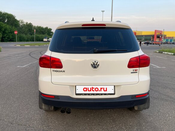 2012 Volkswagen Tiguan I Рестайлинг, белый, 1050000 рублей - вид 9