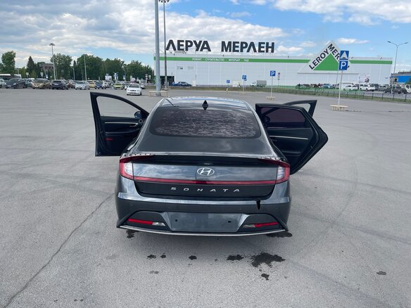 2019 Hyundai Sonata LPi VIII (DN8), чёрный, 2000000 рублей - вид 1