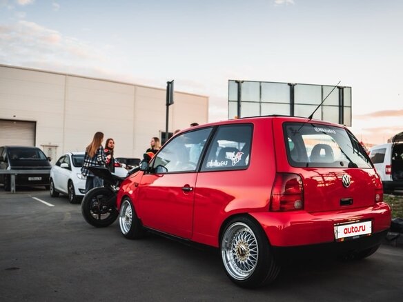 2000 Volkswagen Lupo, чёрный, 500000 рублей - вид 6