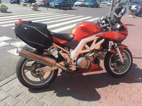 2003 Suzuki SV 1000, оранжевый, 220000 рублей, вид 2