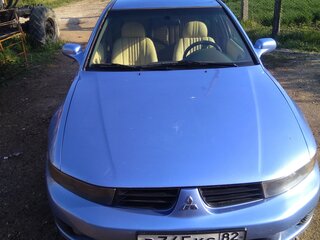 2003 Mitsubishi Galant VIII Рестайлинг, голубой, 400000 рублей, вид 3
