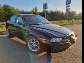2000 Alfa Romeo 156 I, чёрный, 320000 рублей, вид 1