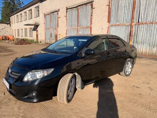 2008 Toyota Corolla X (E140, E150), чёрный, 707000 рублей, вид 1