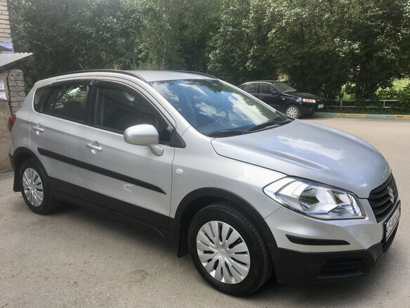 2014 Suzuki SX4 II (S-Cross), серебристый - вид 7
