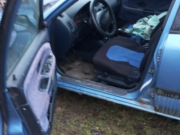 1999 Mitsubishi Carisma I Рестайлинг, синий, 250000 рублей - вид 11