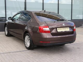 2018 Skoda Octavia III (A7) Рестайлинг, коричневый, 1555000 рублей, вид 3