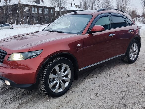 2008 Infiniti FX35 I (S50) Рестайлинг, оранжевый, 1010000 рублей - вид 20