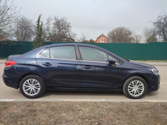 2019 Citroen C4 II Рестайлинг, синий, 1350000 рублей - вид 3