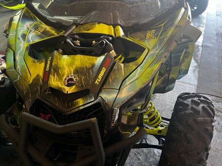 2020 BRP Can-Am Maverick Max X RS Turbo RR, чёрный, 3700000 рублей, вид 4