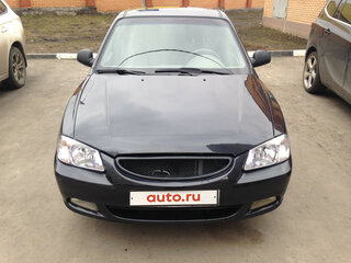 2011 Hyundai Accent ТагАЗ II, чёрный, 370000 рублей, вид 1