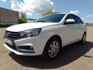 2019 Lada (ВАЗ) Vesta I, белый, 1250000 рублей, вид 3
