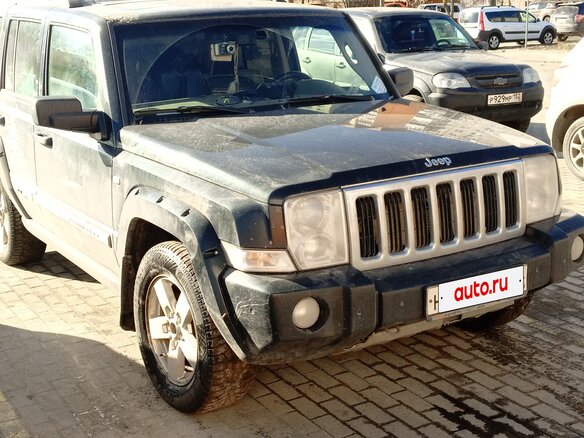 2007 Jeep Commander, чёрный, 1100000 рублей
