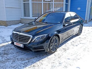 2015 Mercedes-Benz S-Класс 500 Long VI (W222, C217), чёрный, 4300000 рублей, вид 1