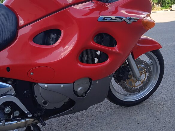 1998 Suzuki GSX 600F Katana, красный, 295000 рублей - вид 9