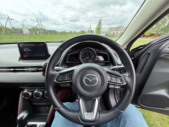 2016 Mazda CX-3 I, серый, 1550000 рублей - вид 9