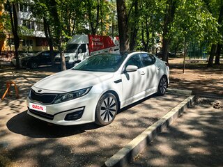 2014 Kia K5 I Рестайлинг, белый, 1510000 рублей, вид 1