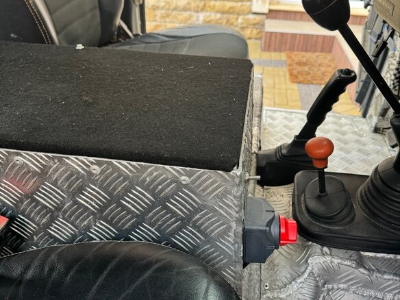 1998 Land Rover Defender 90 I, синий - вид 18