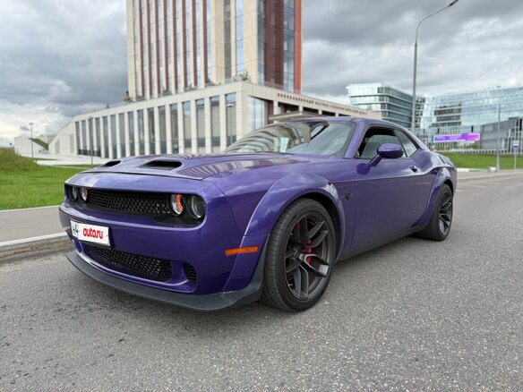 2019 Dodge Challenger SRT Hellcat Widebody III Рестайлинг 2, фиолетовый, 9000000 рублей - вид 4