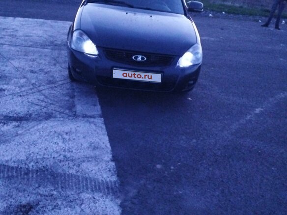 2012 Lada (ВАЗ) Priora I, серый, 350000 рублей - вид 6