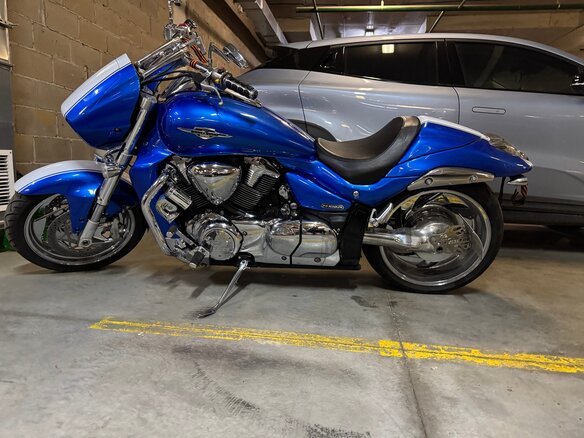 2012 Suzuki Boulevard M109R, синий, 1550000 рублей - вид 15