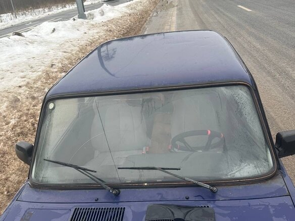 1998 Lada (ВАЗ) 2105, синий, 150000 рублей - вид 7