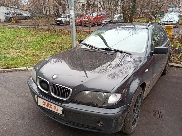 2003 BMW 3 серии 330xi IV (E46) Рестайлинг, чёрный - вид 6