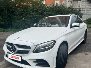 2021 Mercedes-Benz C-Класс 200 IV (W205) Рестайлинг, белый, 3590000 рублей, вид 1