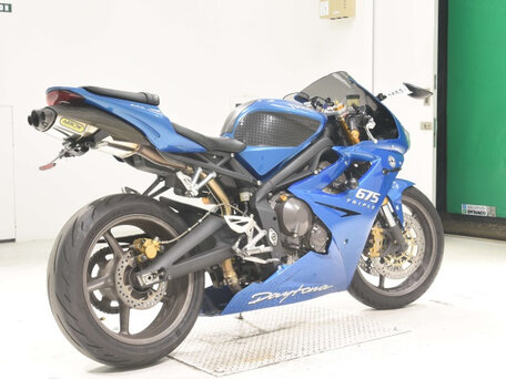 2014 Triumph Daytona 675, синий, 690000 рублей, вид 5
