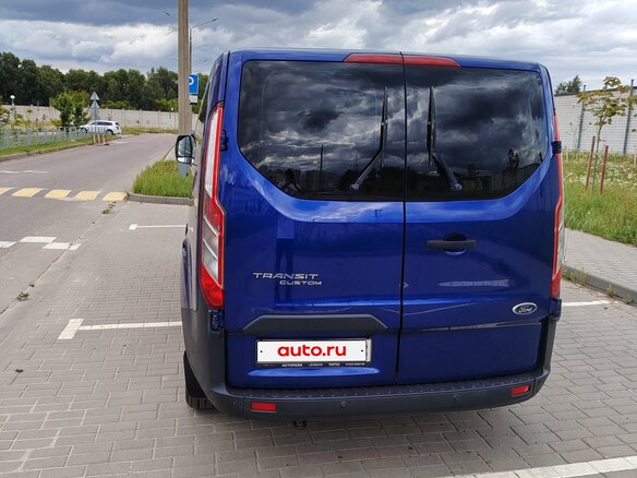 2016 Ford Transit Custom LWB I, синий, 2180000 рублей - вид 6