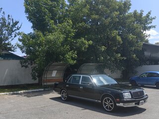 2001 Toyota Century 4-speed II (G50), чёрный, 1430000 рублей, вид 2