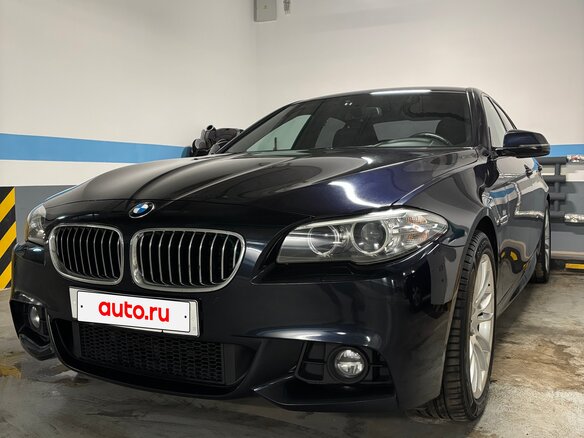 2013 BMW 5 серии 528i xDrive VI (F10/F11/F07) Рестайлинг, чёрный, 2350000 рублей
