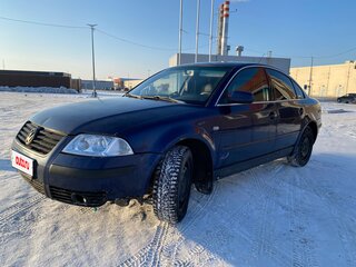 2001 Volkswagen Passat B5 Рестайлинг, синий, 310000 рублей, вид 1