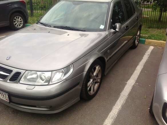 2004 Saab 9-5 I Рестайлинг, серый - вид 5
