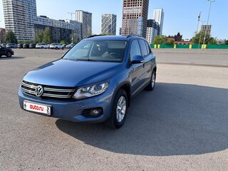 2012 Volkswagen Tiguan I Рестайлинг, голубой, 1730000 рублей, вид 1