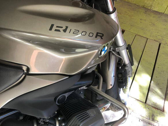 2013 BMW R 1200 R, бежевый, 900000 рублей - вид 7