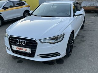 2012 Audi A6 IV (C7), белый, 1500000 рублей, вид 1