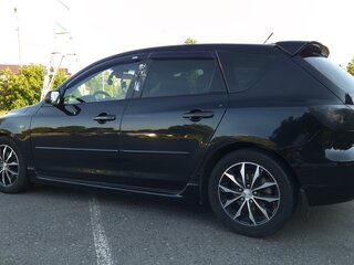 2008 Mazda 3 I (BK) Рестайлинг, чёрный, 800000 рублей, вид 3
