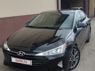 2018 Hyundai Elantra VI (AD) Рестайлинг, чёрный, 1850000 рублей, вид 3