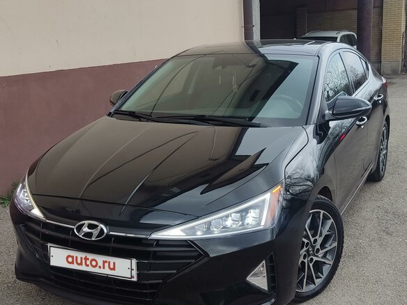 2018 Hyundai Elantra VI (AD) Рестайлинг, чёрный, 1850000 рублей - вид 2